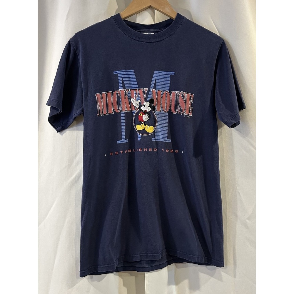 Vintage Mickey Mouse Velva Sheen T-Shirt Size‎ Medium